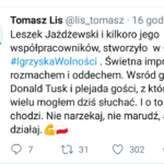 Tomasz Lis - Twitter